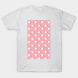 Cute Cat Pattern Artwork - Cat Lover T-Shirt